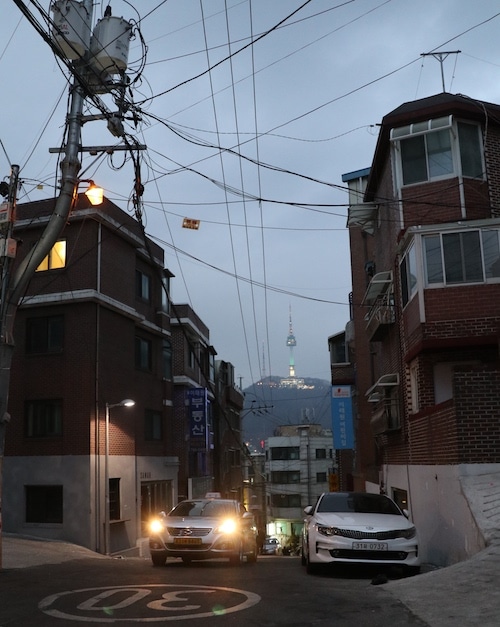 Gyeongnidan-gil Road ソウル市内　最もホットなエリア